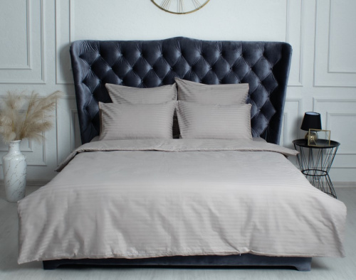 Наволочки 2 шт Страйп-Сатин Винтаж (вертикальная полоса)