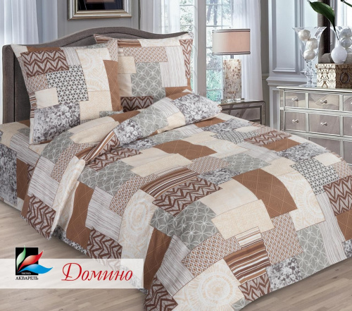 КПБ Арт. Домино (беж) (пл. 120 г/м)